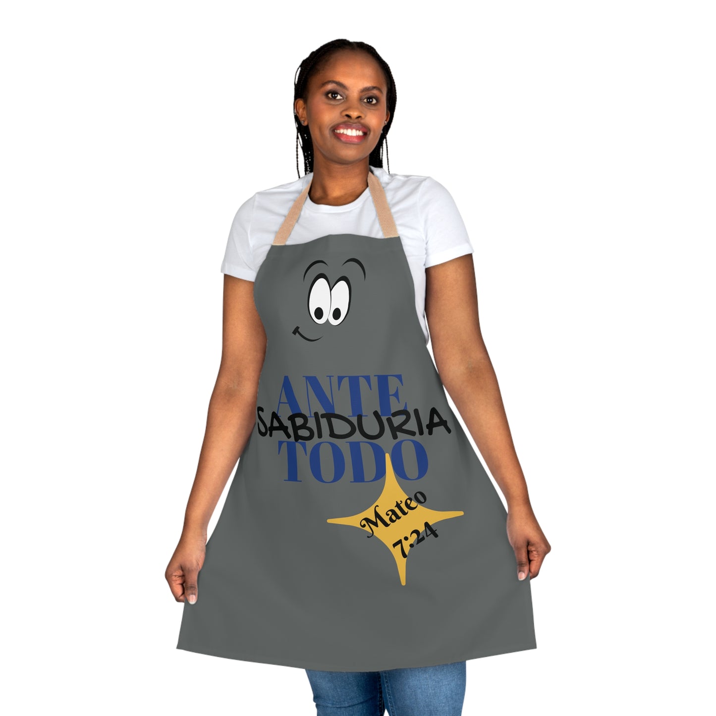 Apron, 5-Color Straps (AOP)