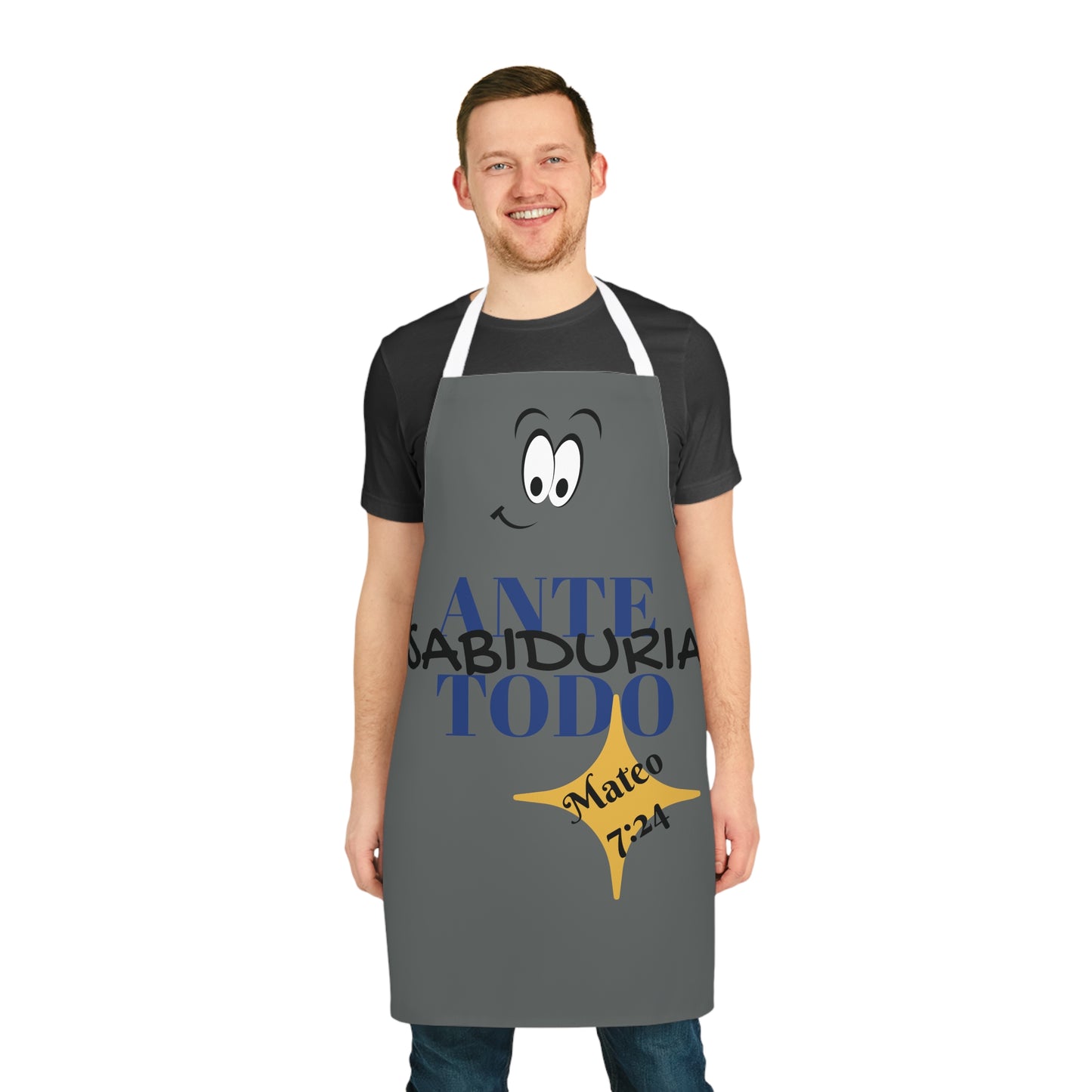 Apron, 5-Color Straps (AOP)