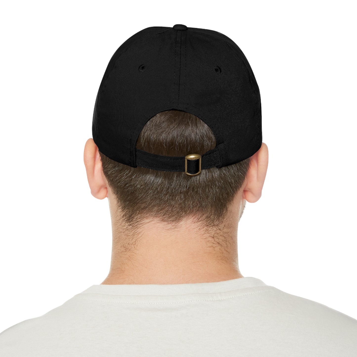 Hat with Leather Patch (Rectangle)