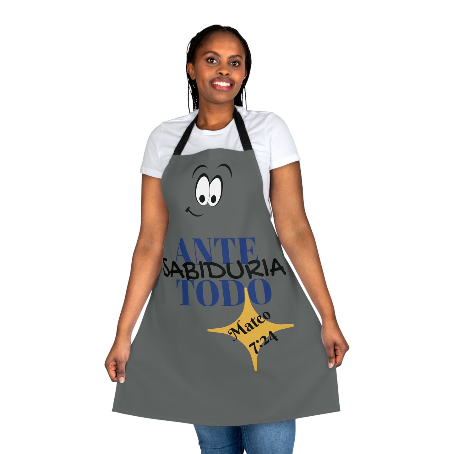 Apron, 5-Color Straps (AOP)