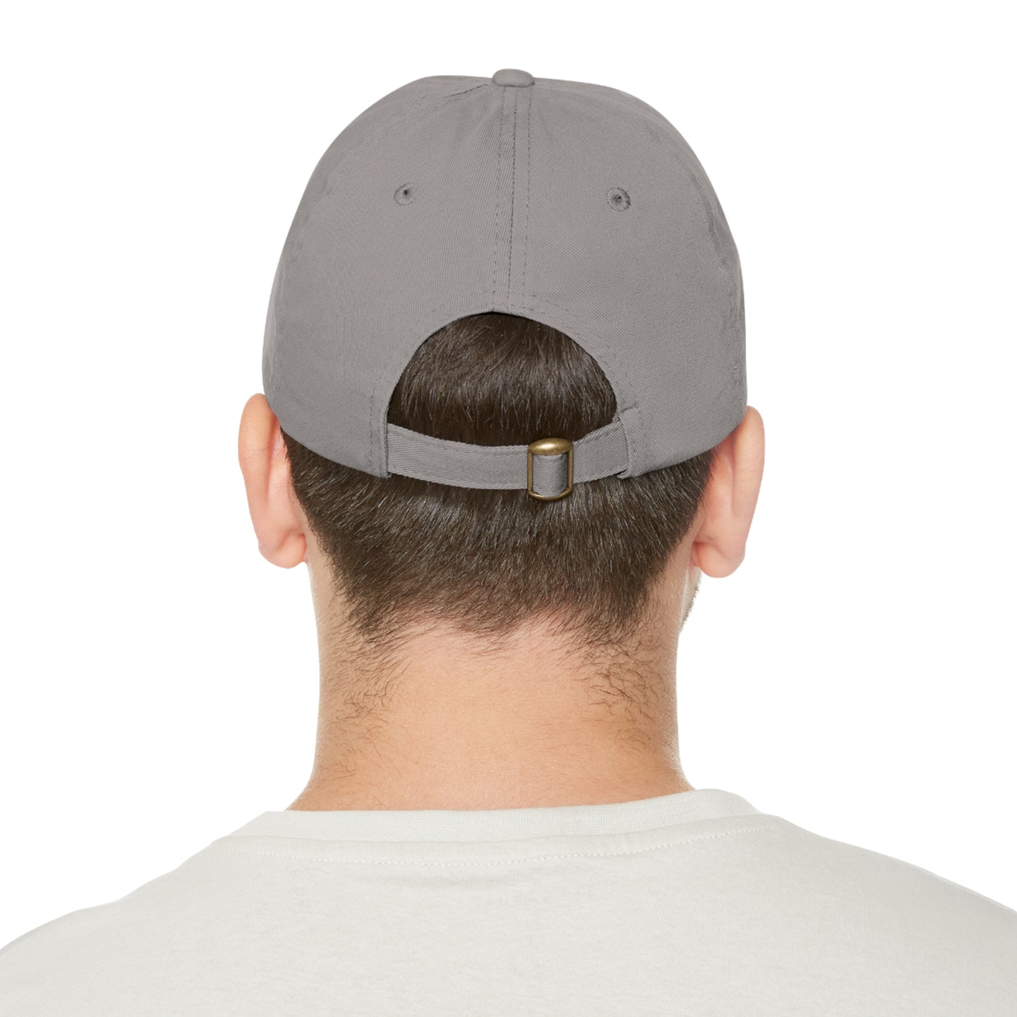 Hat with Leather Patch (Rectangle)