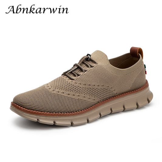 Men Casual Shoes Non-Leather Lightweight Breathable