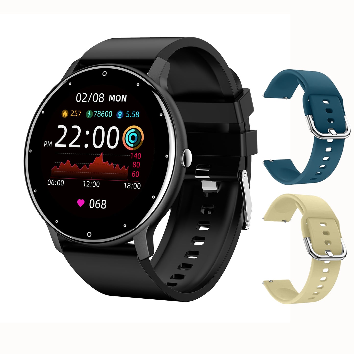 New Smart Watch Women & Men For IOS & Android