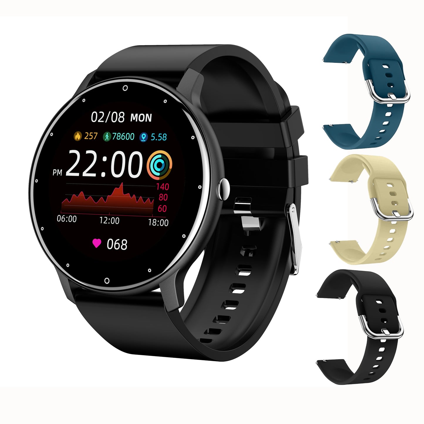 New Smart Watch Women & Men For IOS & Android